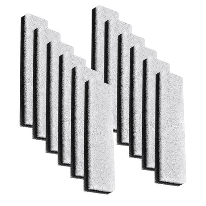 MyfatBOSS Pet Water Fountain Filter Cat Dog Water Fountain Replacement Filters Compatible with WF020 Fully Transparency Water Fountain - 12 Pack